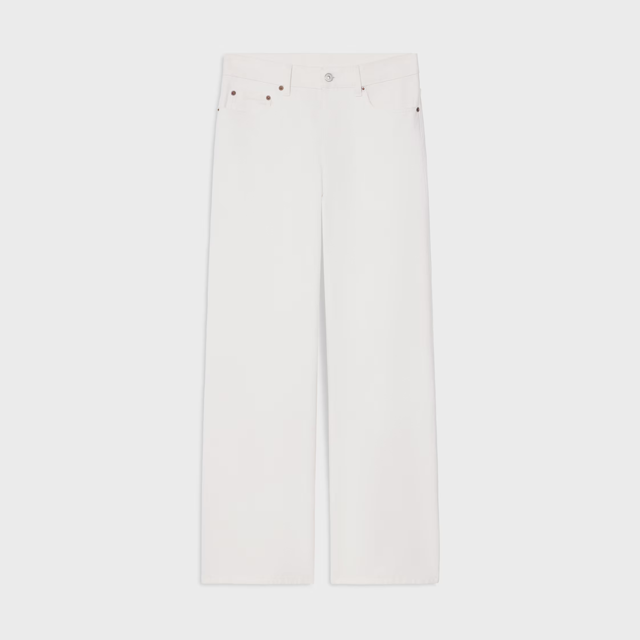 Jolene Jeans In Heavy Cotton Twill by Celine