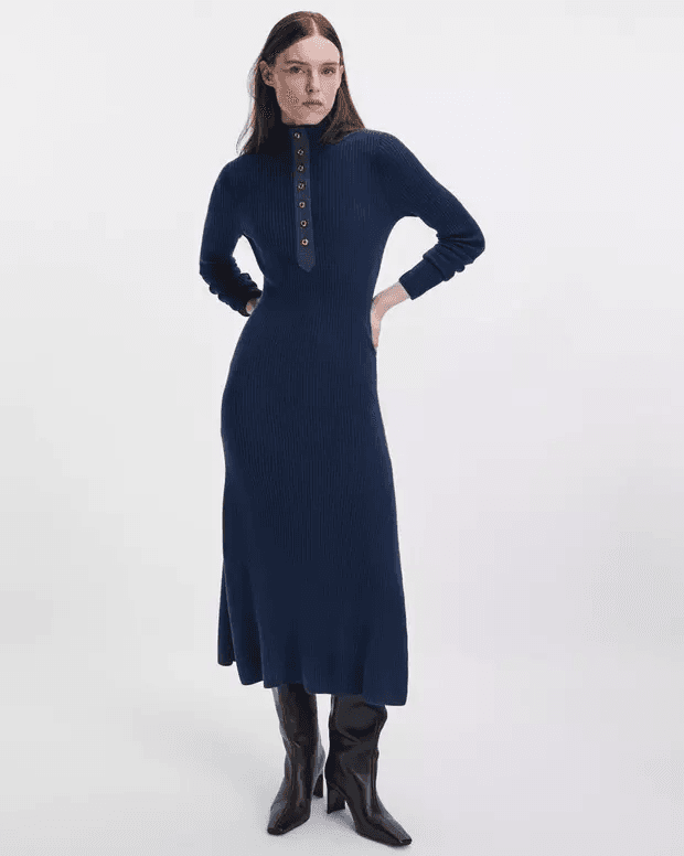 Lucy Henley Midi Dress by Rag & Bone