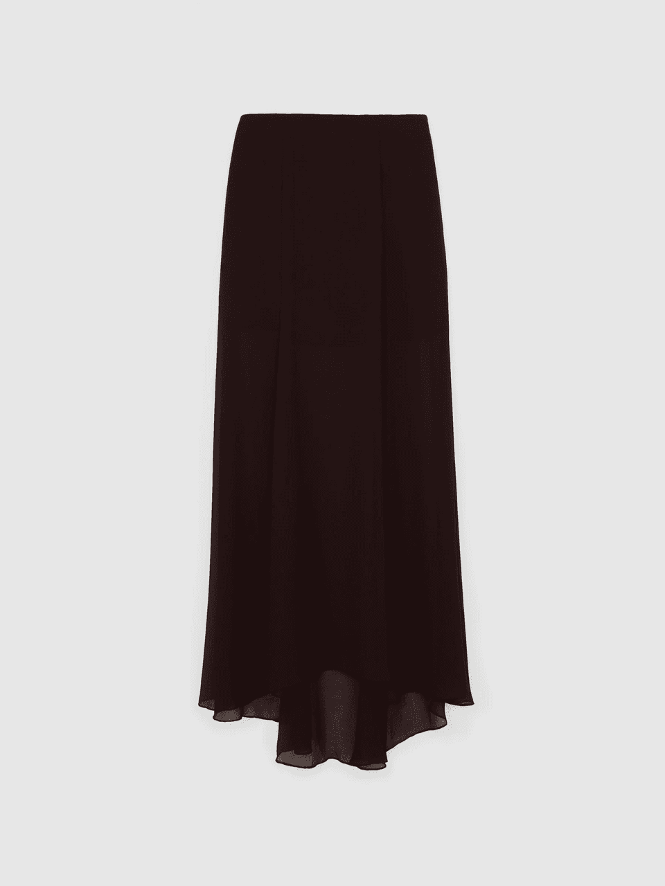 Bexi Sheer Textured Maxi Skirt by Reiss