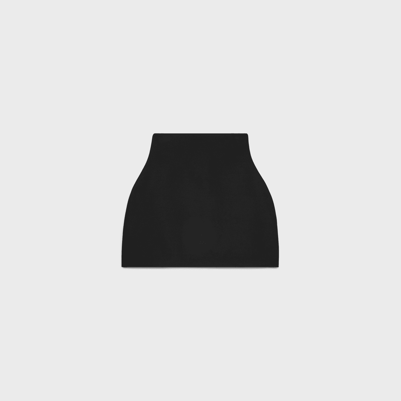 Mini Skirt In Wool And Silk Cady by Celine