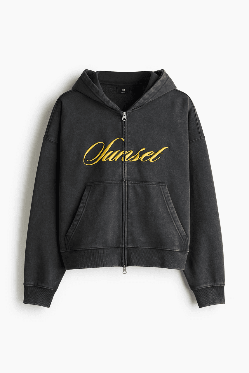 Oversized Hooded Jacket by H&M