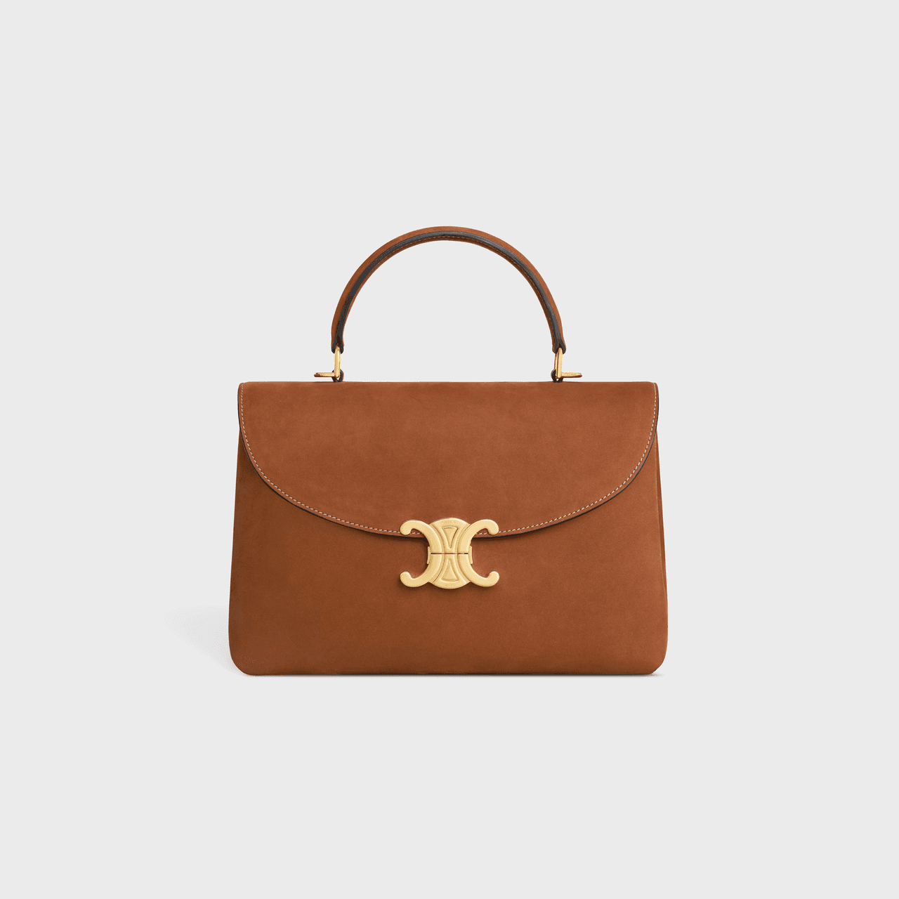 Medium Nino Bag In Nubuck Calfskin by Celine