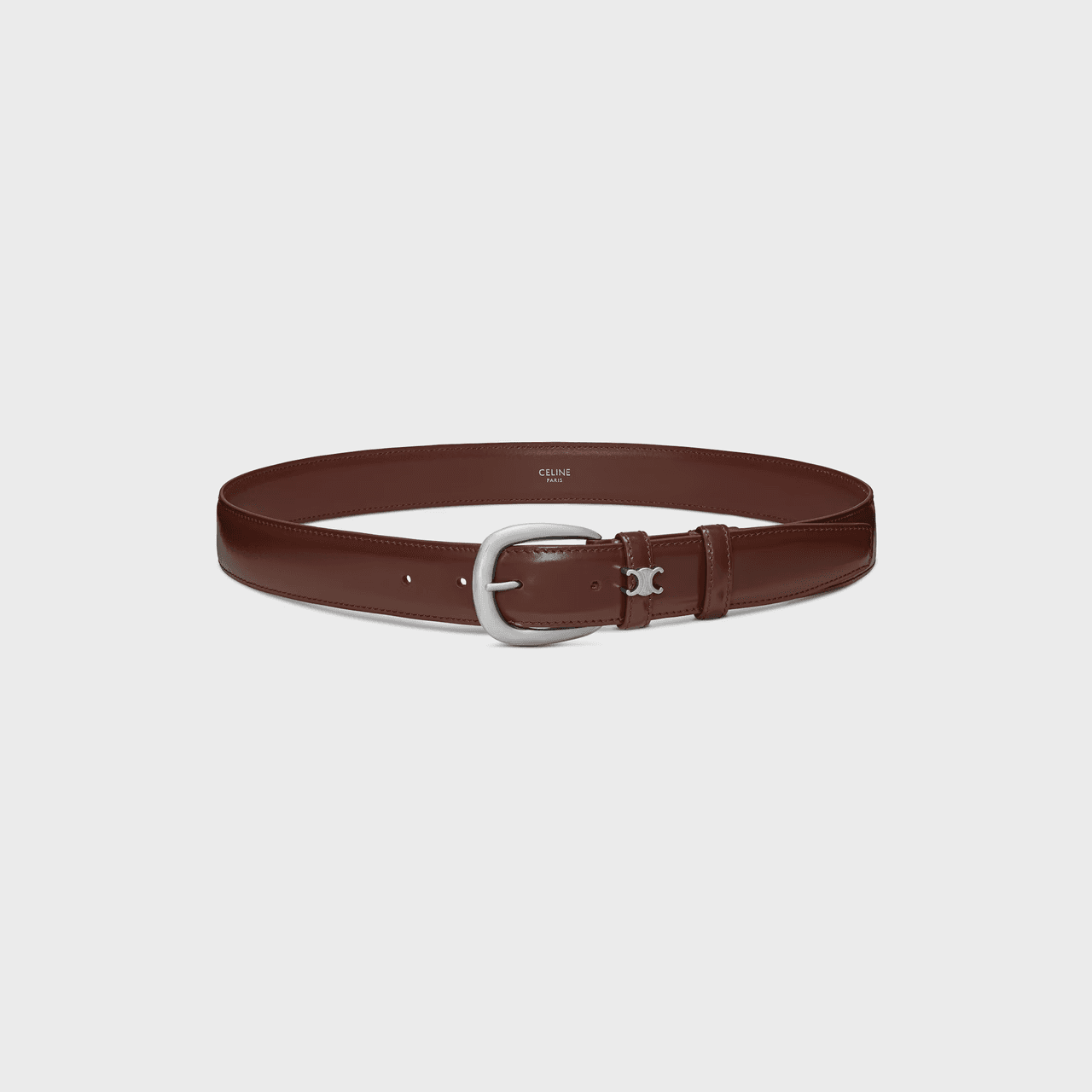 Vivienne Belt 30mm In Taurillon Leather by Celine
