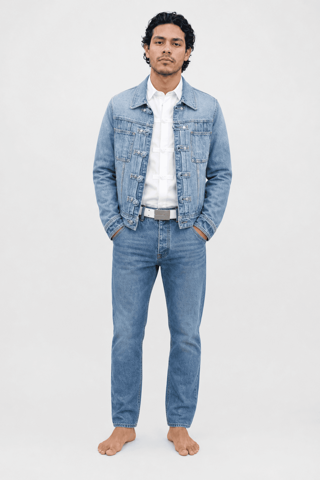 Pieces Uniques Ashen Sky Denim Jacket
