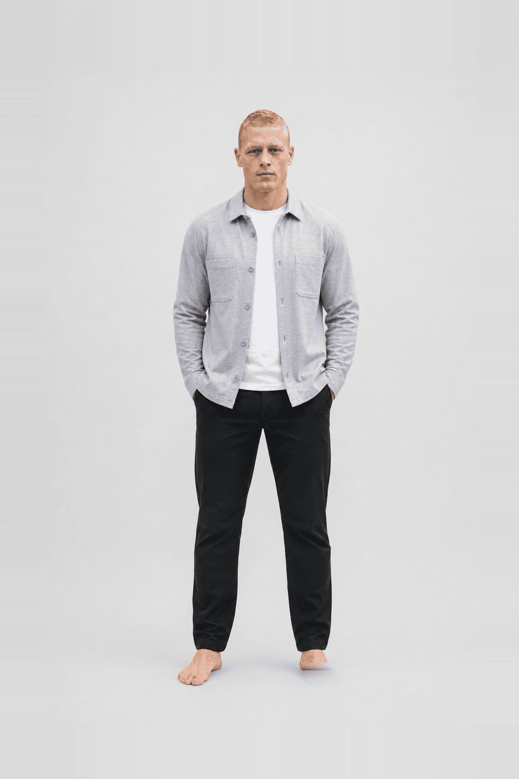 Vuori Meta™ Twill Pant Athletic Slim 30" by Vuori, worn by @tomlind — a photoreal AI try-on generated on their own photo with Utopia