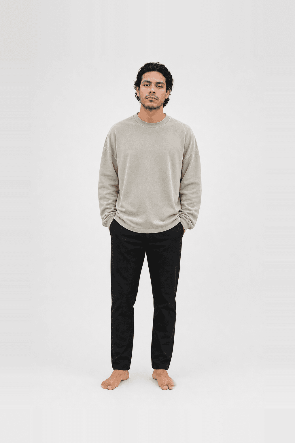 Signature 90'S Long Sleeve Tee by Revolve, worn by @julianreyes — a photoreal AI try-on generated on their own photo with Utopia