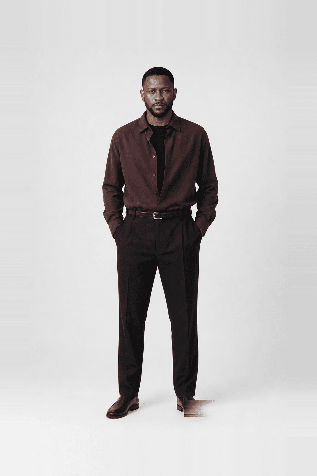 Tailored Silk Shirt by COS, worn by @andrewhit — a photoreal AI try-on generated on their own photo with Utopia