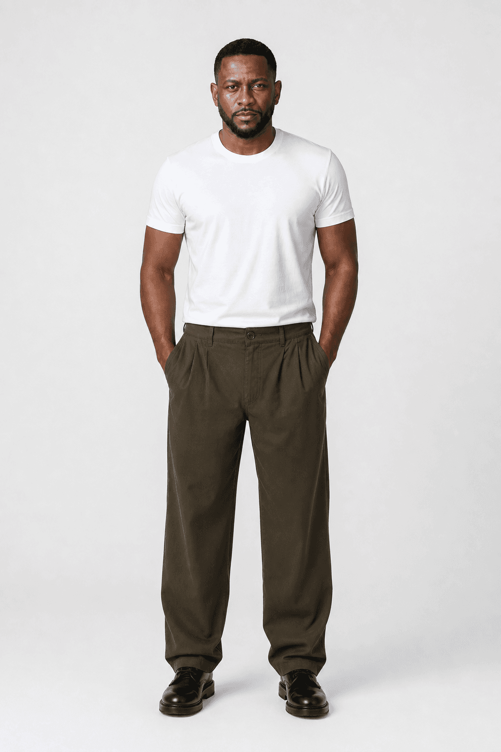 Cole Relaxed Fit Poplin Trouser