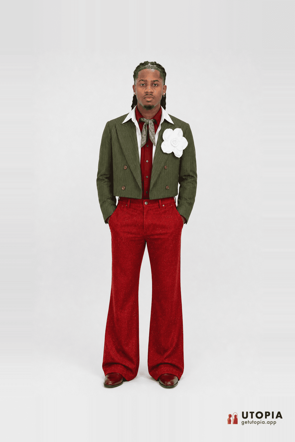 A photoreal AI try-on made with Utopia